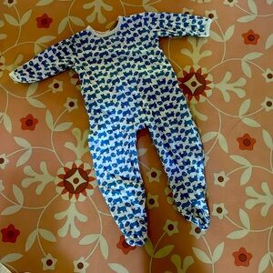 Roberta Roller Rabbit footed pajamas, 6 months